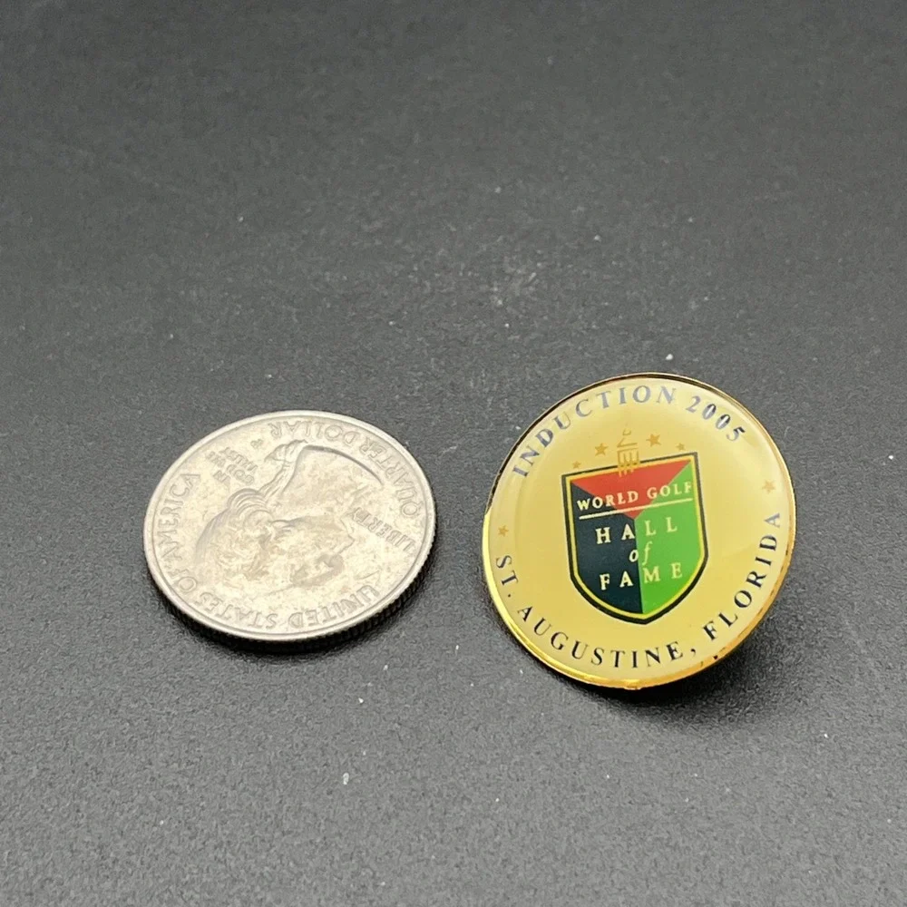 2005 Induction World Golf Hall Of Fame St. Augustine‎ Florida Lapel Hat Pin
